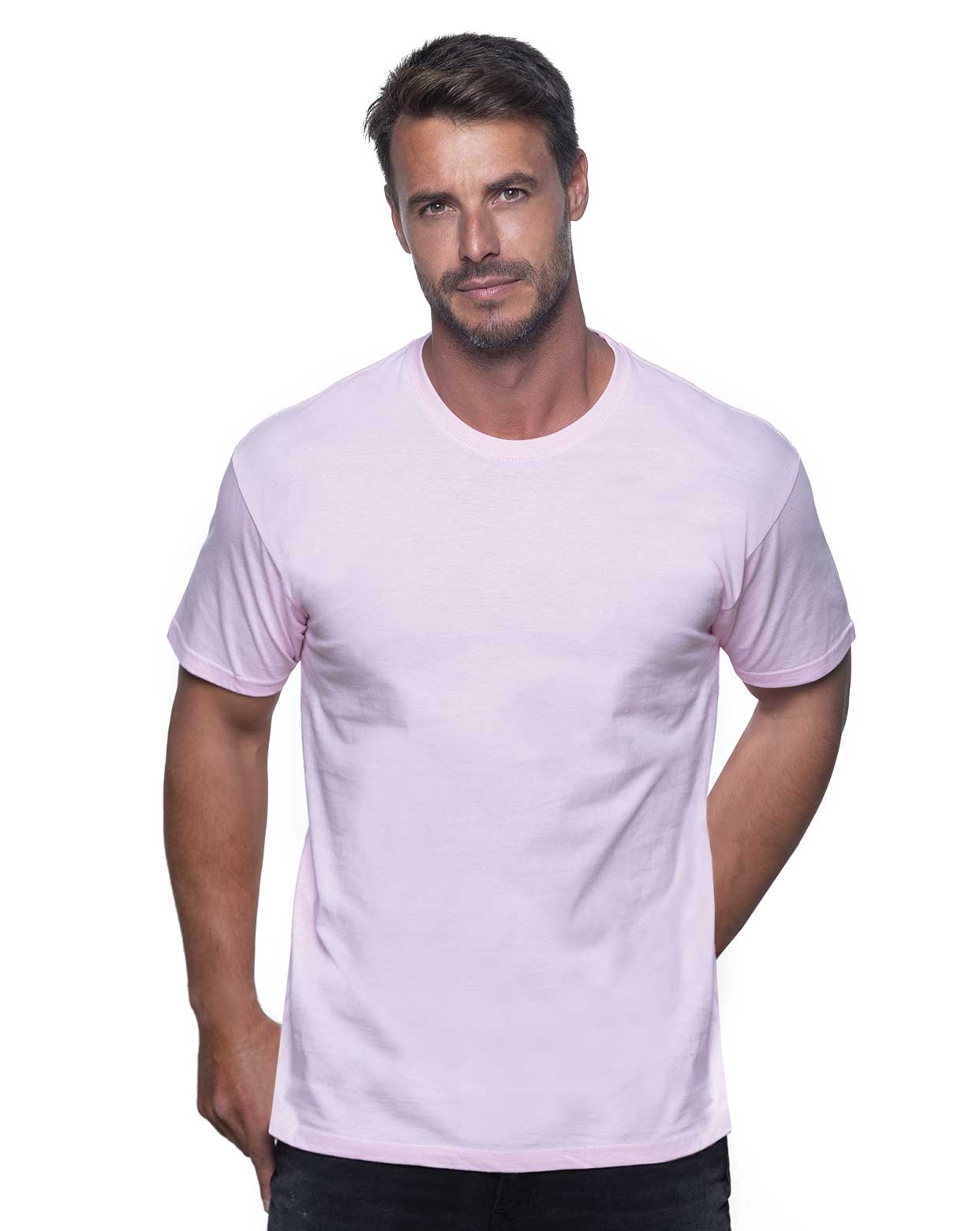 Camiseta JHK T-Shirt Blanco S-XXL 100% Cotton Algodon