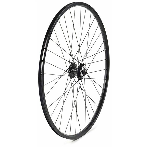 Rueda Del. Alu Hueca Bici 27,5" DISC Bike Wheel Precision Black - Haga un click en la imagen para cerrar