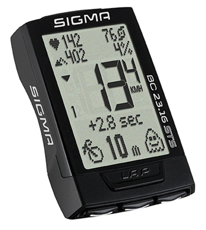 Sigma Sport 23.16 STS Altimetro NFC Android 500hs Entren.NO GPS!