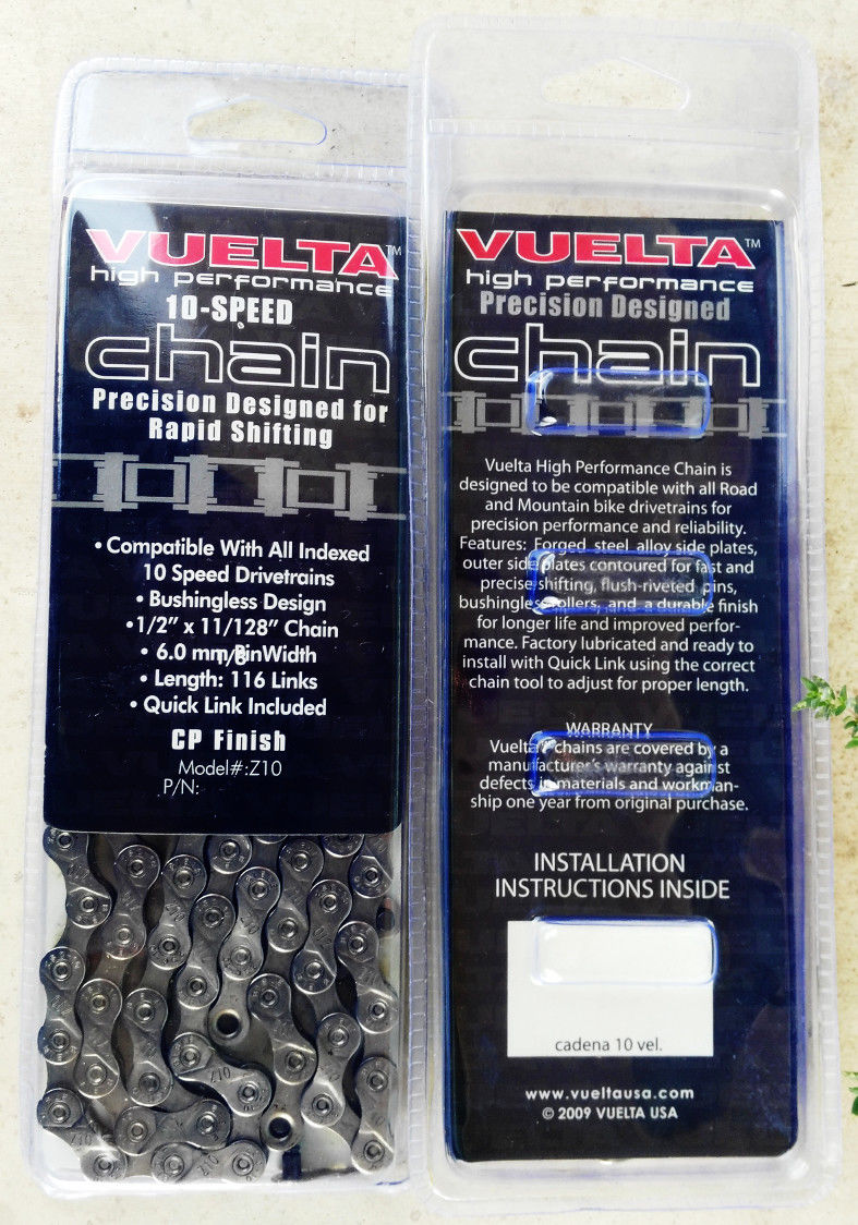 New Offer 10 SPEEDS CHAIN VUELTA USA Road+MTB Extra+QUICK LINK