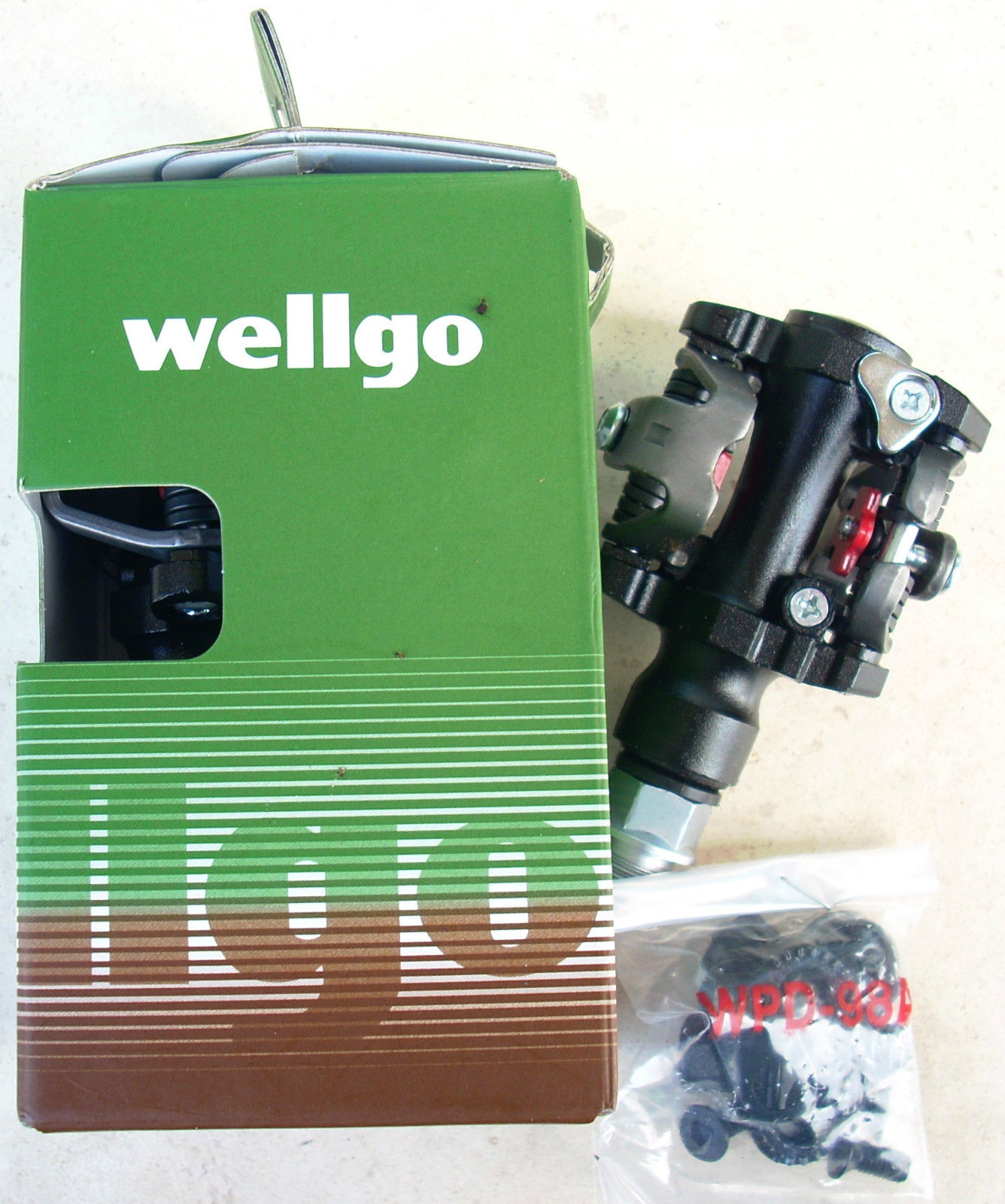 Wellgo,WAM M919,Pedales,Automaticos,Bicicleta,Bici,Pedal,Set,New
