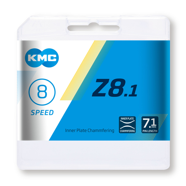 Cadena Bici,KMC Z8.1 Z8s 5,6,7,8v,18/21/24 Velocidades C/P CroMo